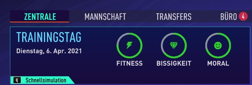 Fifa Training optimieren 1
