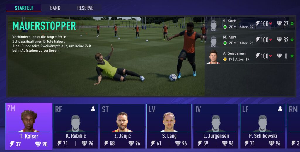 Fifa Training optimieren 4